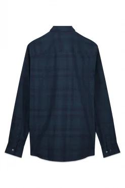 Camisa cuadros franela