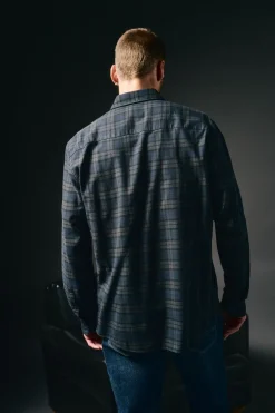 Camisa cuadros franela