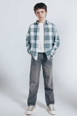 Camisa cuadros leñador niño