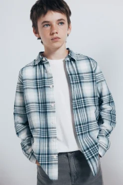 Camisa cuadros leñador niño