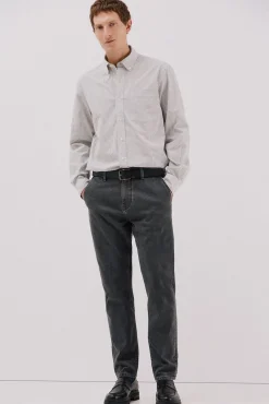 Camisa cuadros popelín