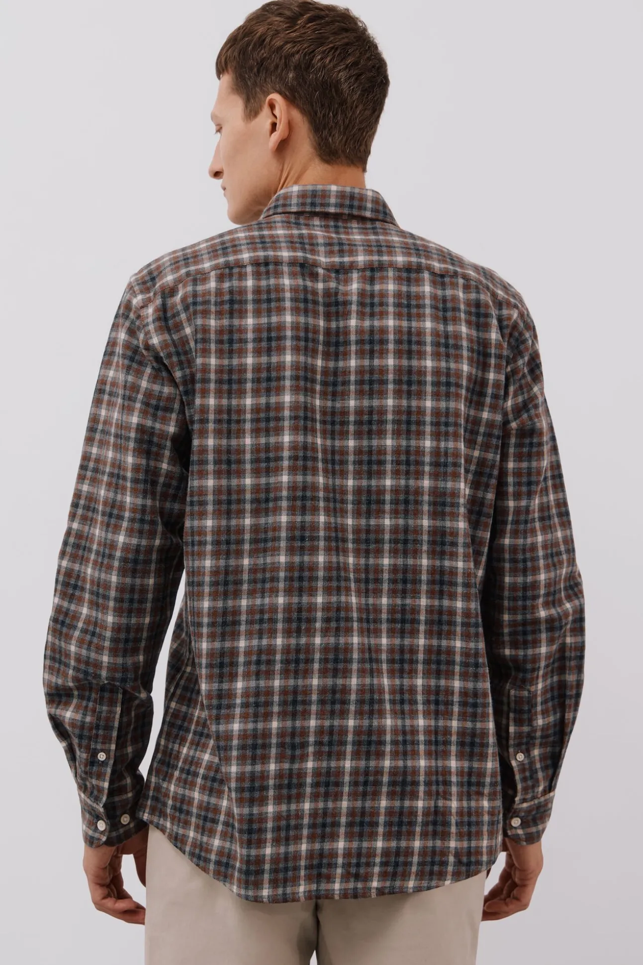 Camisa cuadros Tencel