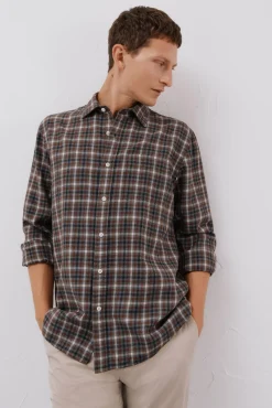 Camisa cuadros Tencel