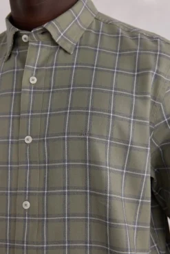 Camisa cuadros Tencel