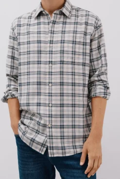 Camisa cuadros Tencel
