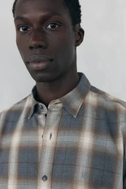 Camisa cuadros Tencel