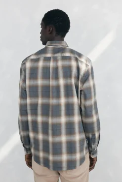 Camisa cuadros Tencel
