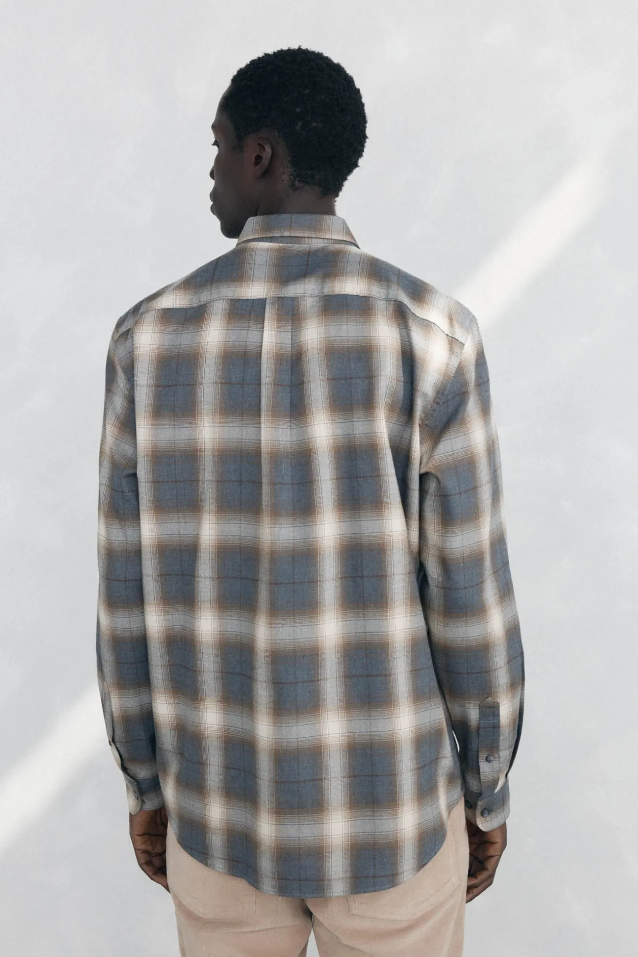 Camisa cuadros Tencel