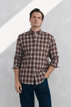 Camisa cuadros Tencel