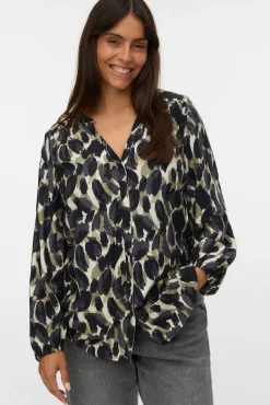 Camisa cuello pico Curve