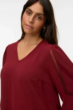 Camisa cuello pico Curve