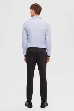 Camisa de algodón orgánico Slim Fit.