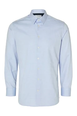 Camisa de algodón orgánico Slim Fit.