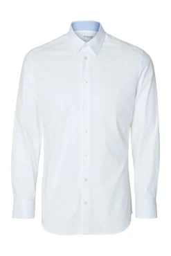 Camisa de algodón orgánico Slim Fit.