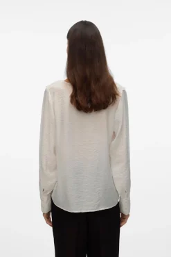 Camisa de cuello volante