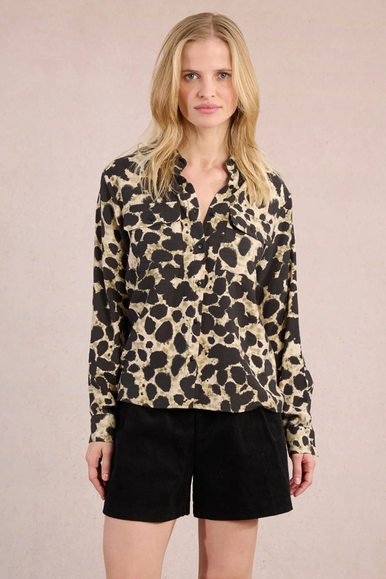 Camisa de manga larga con estampado