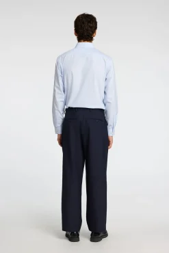 Camisa de manga larga de vestir 100% algodón