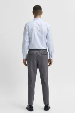 Camisa de manga larga de vestir 100% algodón