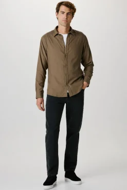 Camisa de manga larga slim fit