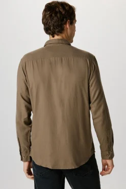 Camisa de manga larga slim fit