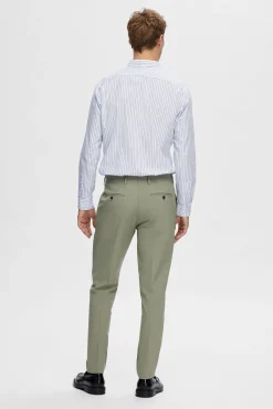 Camisa de manga larga Slim Fit confeccionada con algodón reciclado