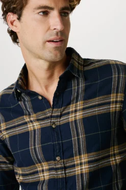 Camisa de manga larga slim fit