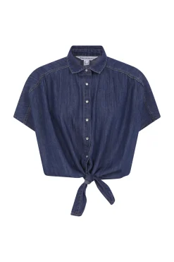 Camisa denim lazo