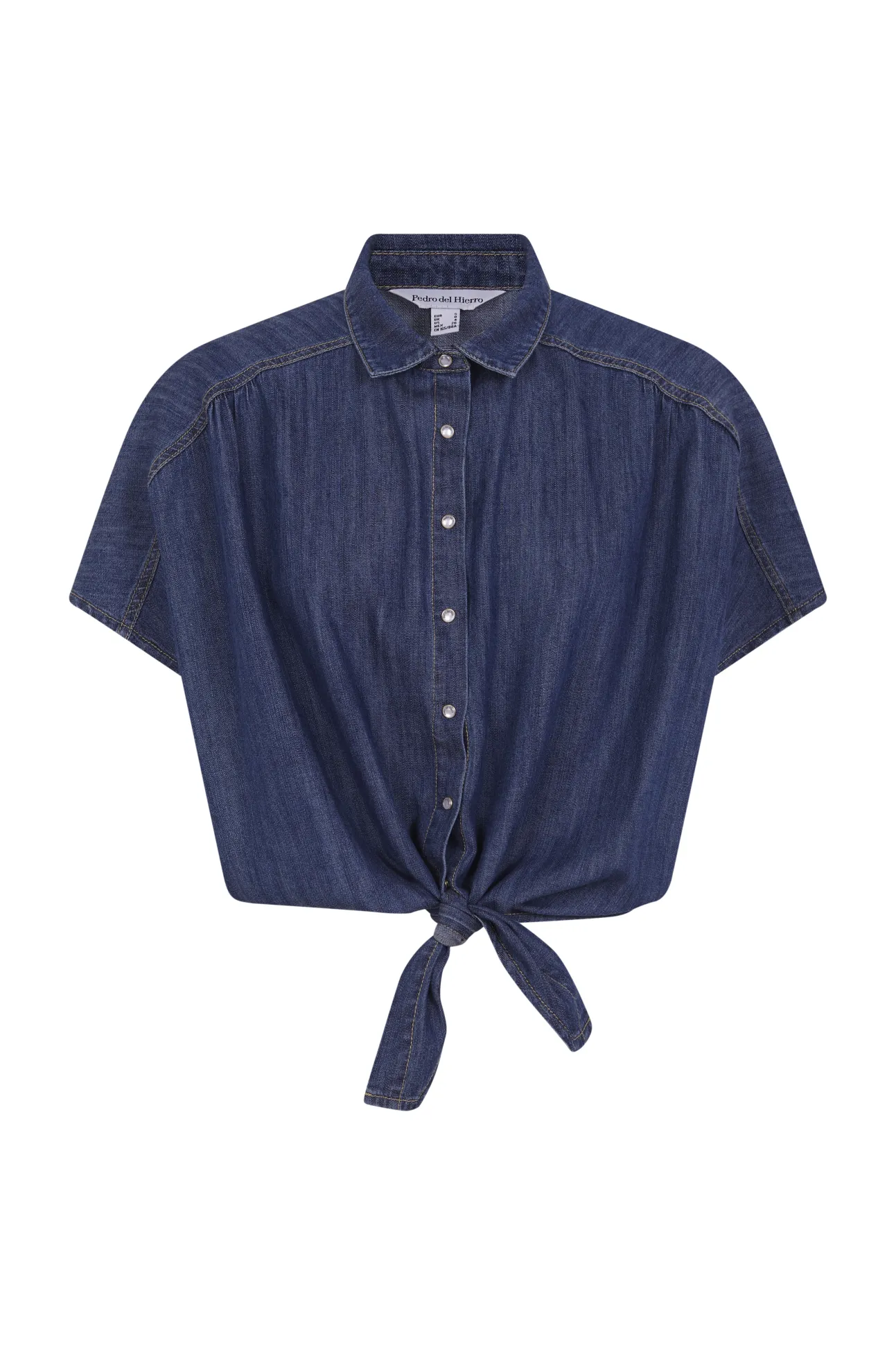 Camisa denim lazo