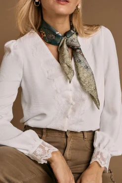 Camisa detalle bordado Greta