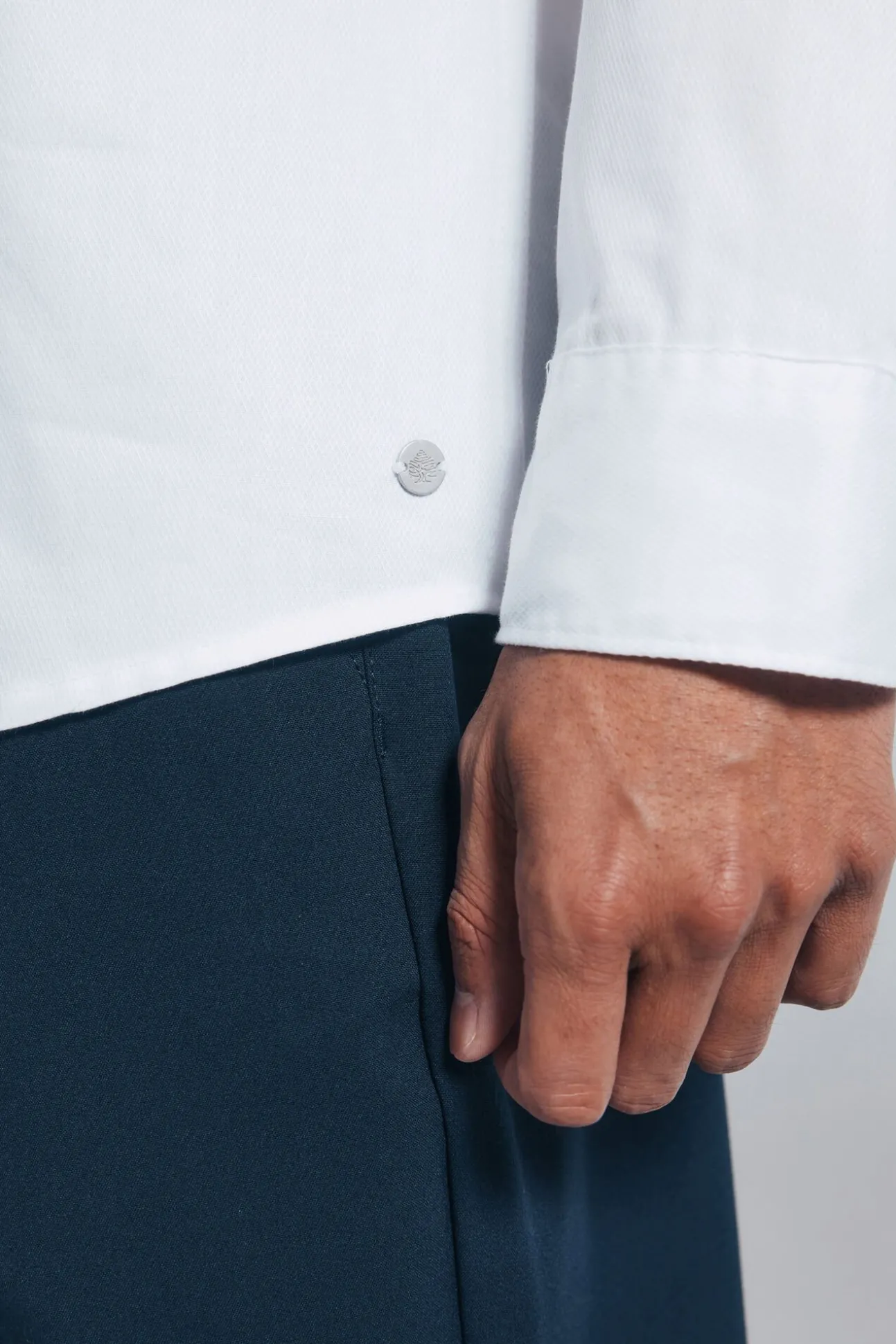 Camisa easy care estructura