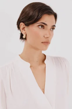 Camisa elástica botones