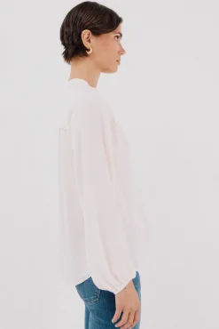 Camisa elástica botones