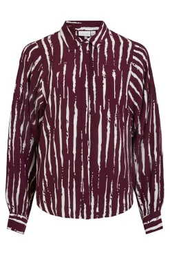 Camisa estampada de viscosa