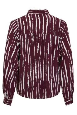 Camisa estampada de viscosa