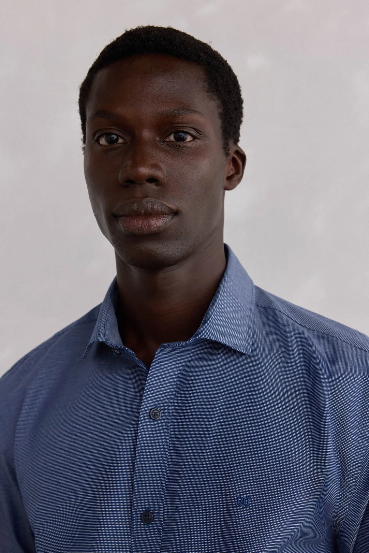 Camisa estructura fácil plancha + anti olor regular fit