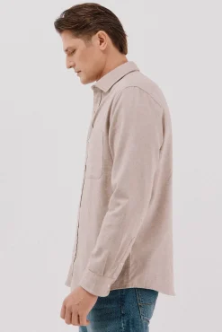 Camisa franela espiga