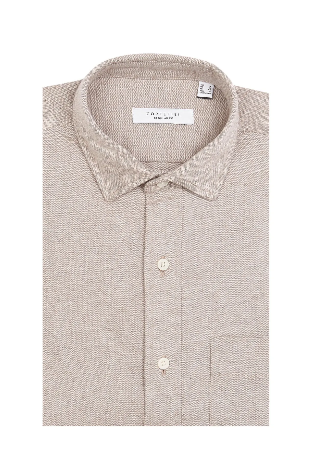 Camisa franela espiga