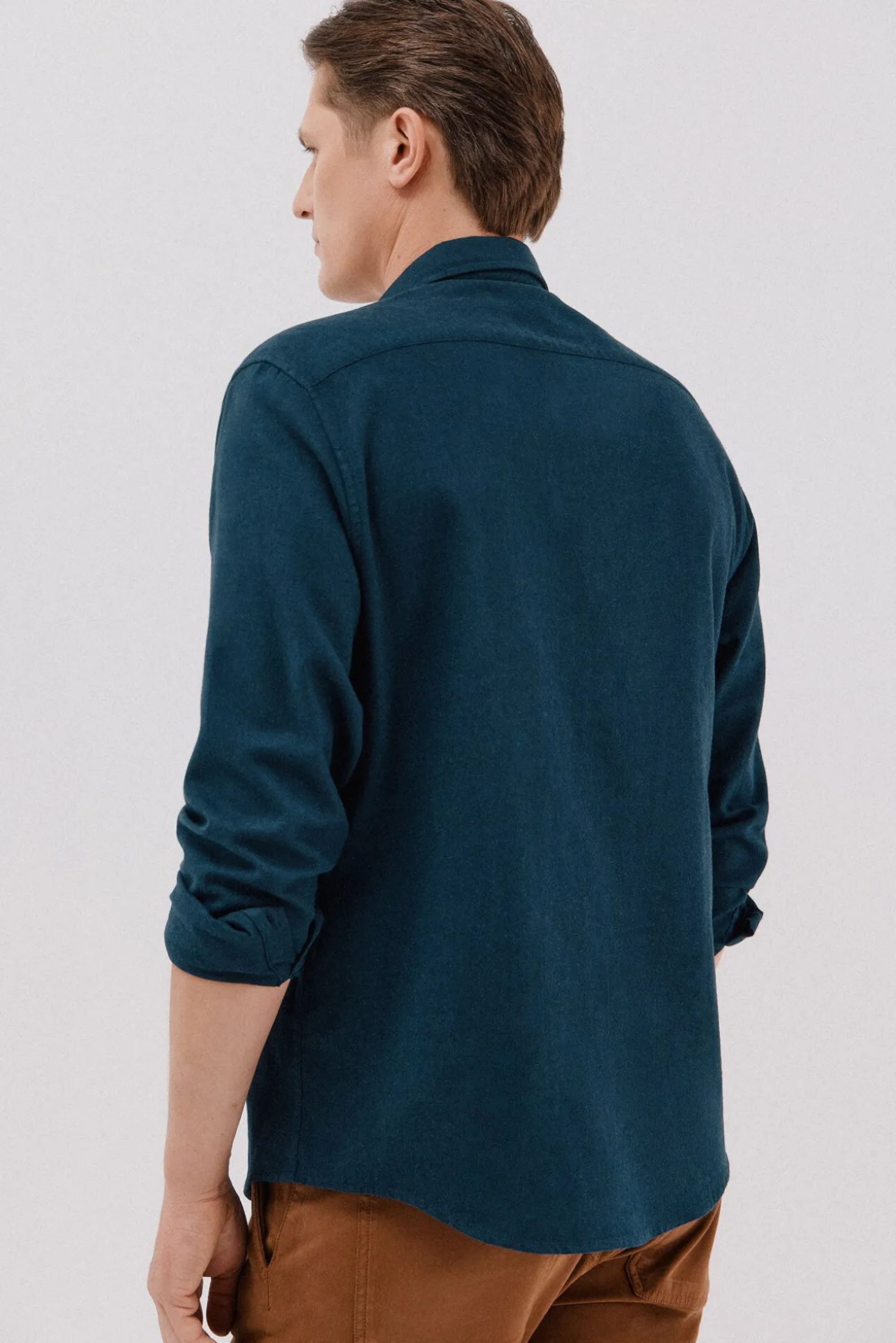 Camisa franela espiga