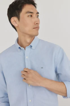 Camisa iconic oxford liso