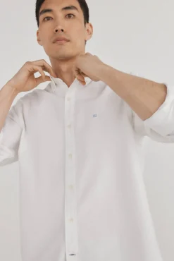 Camisa iconic oxford liso