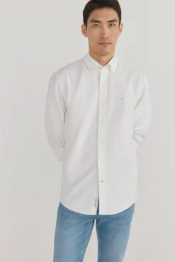 Camisa iconic oxford liso