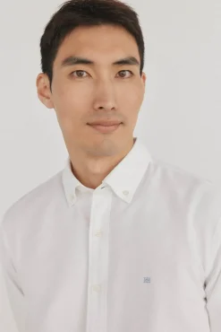 Camisa iconic oxford liso