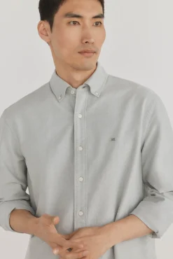Camisa iconic oxford liso