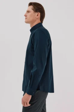 Camisa lisa algodón tencel