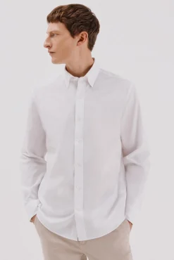 Camisa lisa algodón tencel