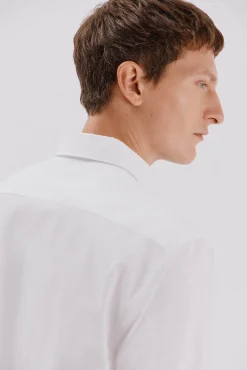 Camisa lisa algodón tencel