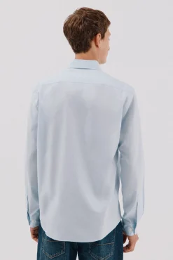 Camisa lisa algodón tencel