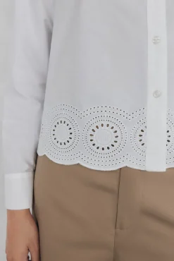 Camisa lisa bordados