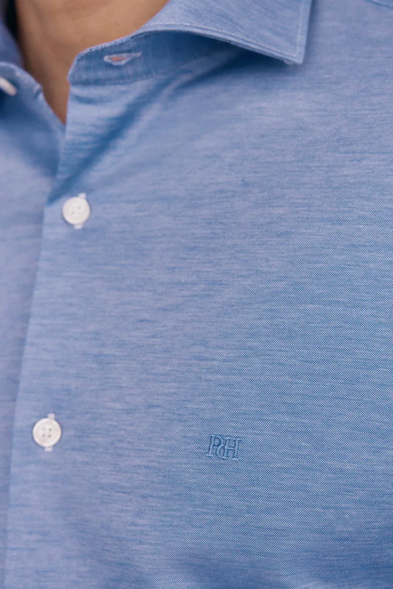 Camisa lisa de punto