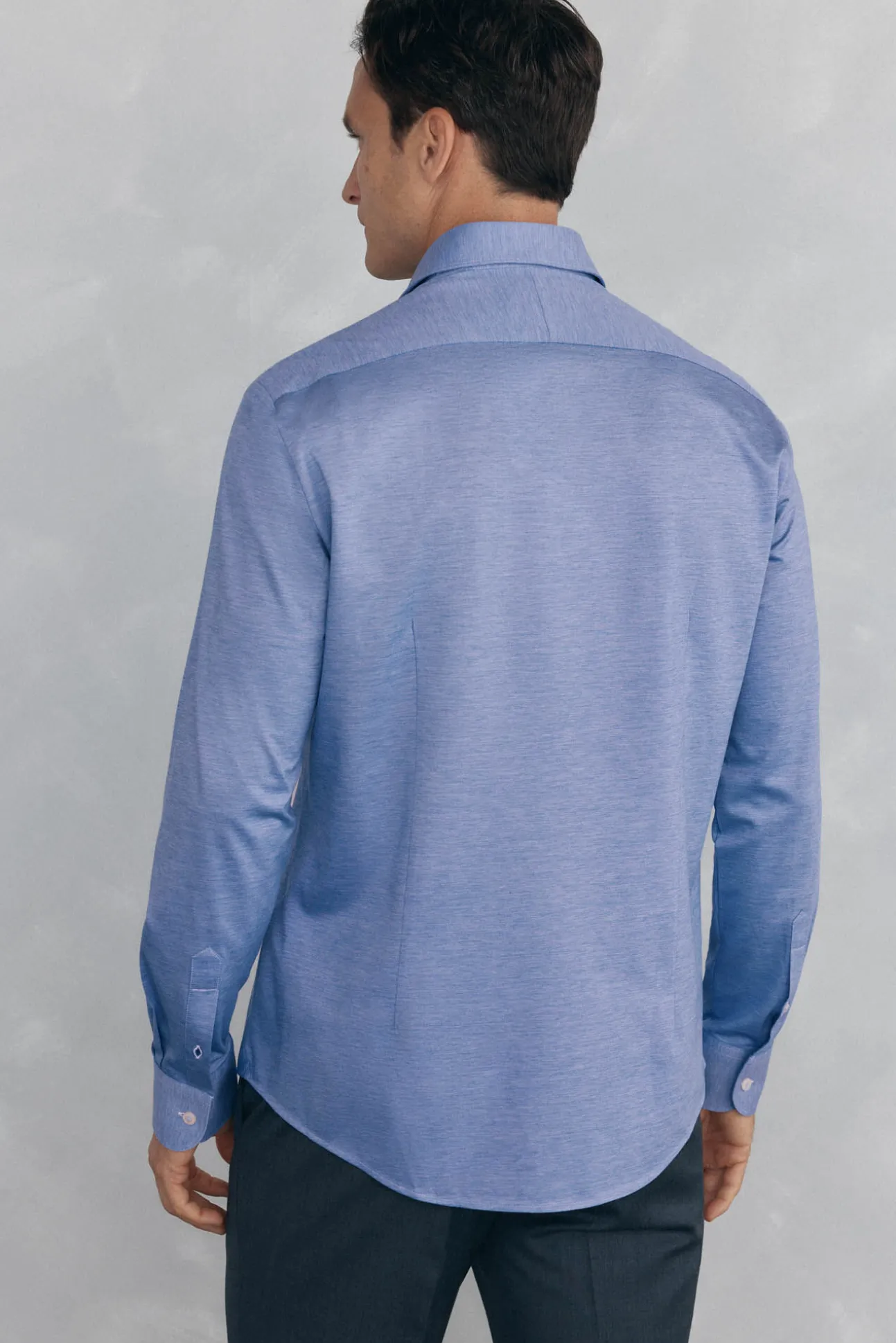 Camisa lisa de punto